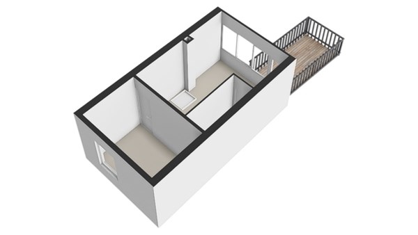 Plattegrond - Graswinckelstraat 44, 2613 PX Delft - 1e Verdieping-3D.jpg